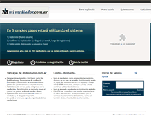 Tablet Screenshot of mimediador.com.ar